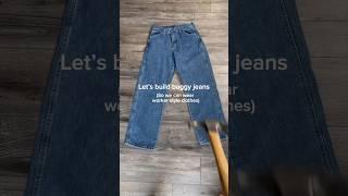 Build Baggy Jeans With Me!