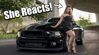 Full Throttle Reaction in My 1,200hp Shelby GT500 w/ Forged Carbon Fiber Equipped!