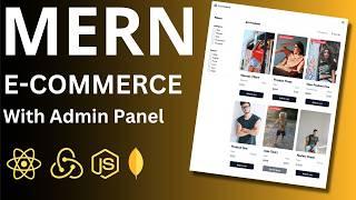 MERN Stack Full Course - ECommerce App with Admin Panel : React, Redux Toolkit, Tailwind, MongoDB