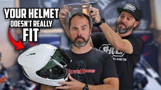 Getting A Custom Fitted Helmet! W/ Shoei Helmets - Cycle News