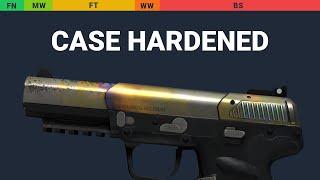 Five-SeveN Case Hardened - Skin Float And Wear Preview