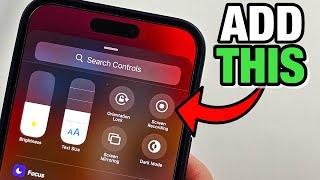 How To Screen Record on iPhone iOS (Add Screen Recorder)