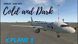 Airbus A320 neo / Полный запуск и взлет / X-Plane 11