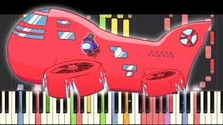 Among Us - The Airship Map Theme - Piano Remix