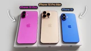 iPhone 16/16 Plus/16 Pro Max Unboxing & First impressions | Finally Here