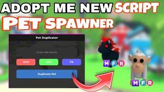 [UPD]  OP ADOPT ME PET SPAWNER SCRIPT | SPAWN PETS ROBLOX  | MOBILE PASTEBIN