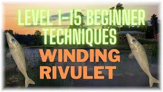 Russian Fishing 4 Winding Rivulet Technique Guide Level 1-15