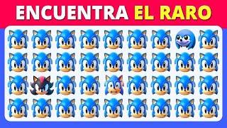 Encuentra el raro - Edición Sonic the Hedgehog | Quiz 25 niveles épicos