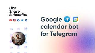 Google calendar bot for Telegram | Epical