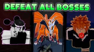 The Best Moveset To Defeat ALL BOSSES | Shindo Life