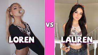 Loren Gray Vs Lauren Kettering TikTok Dance Battle