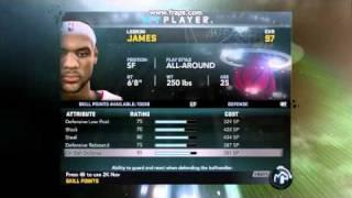 NBA 2K11 - LeBron James as My Player