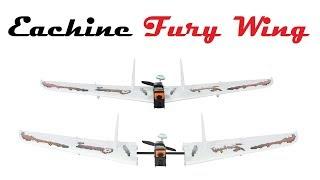 Летающее крыло Eachine Fury Wing: сборка, полет, краш-тест