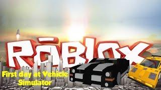 Roblox: First day in Vehicle Simulator