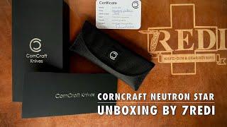 CornCraft Knives Neutron Star Unboxing & First Impressions!