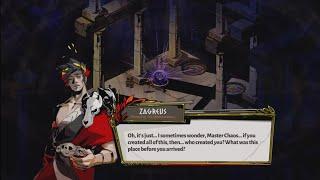 Zagreus asks Chaos who created them - Hades