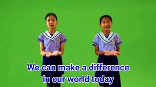 We Can Make A Difference Actions | School Song | Assembly Song | Classroom Song