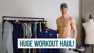 Huge Workout Haul for 2020 | Gym Clothes for Men | Gymshark, Nike, Under Armour, Alo Yoga, Adidas