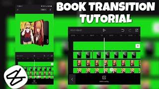 book transition tutorial using only CapCut!