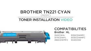 ImagingNow   Brother TN221C   Toner Installation