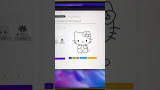 Instantly generates a unique coloring page for you #coloringpages #coloringbook #coloring