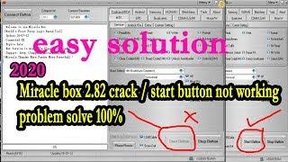 2020 miracle start button not working easy solution / Miracle2.82 crack startbutton fix problemsolve