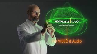 Testing lab video logo animation advertisement/commercial