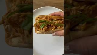 BBQ chicken sandwiches…super easy lunch #healthy #food #healthyfood #recipe