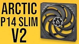 ARCTIC P14 SLIM V2 REVIEW: BEST slim 140mm fan for SFF builds?