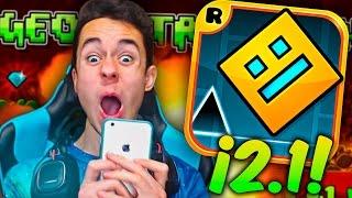 JUGANDO LA NUEVA ACTUALIZACIÓN DE GEOMETRY DASH 2.1!!!!!!!!!