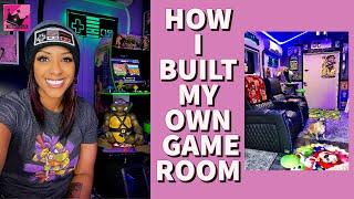 ️ DIY Video Game Room!! How I did it!