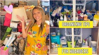 Hoarder ️ Organizing Tips for Hoarding Disorder & Overwhelming Clutter | Get Organized HQ Collab