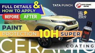 How to Super Ceramic Coat Your Tata Punch? REVIEW - DIY #ceramiccoating #tatapunch #2024 #trending