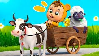 Baa Baa Black Sheep | Wheels On The Bus Animal Song 2 | Nursery Rhymes & Kids Songs