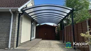 Double Curved Carport and Patio Canopy Bridgwater
