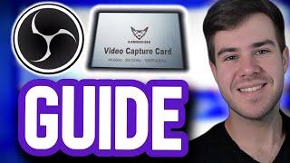 How To Use A Capture Card With OBS Studio (For Beginners 2024)