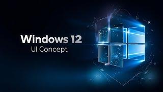 Windows 12 (Concept) | Saad Graphics lab