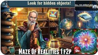 Maze Of Realities 1 f2p (ATG) Android, iOS Gameplay