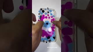 Fun phone case idea #satisfyingvideo #art #shortart #satisfyingcolormixing #satisfying