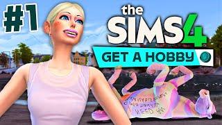 The Sims 4 Businesses & Hobbies is chaotic! ( Let's Play Episode 1)