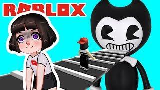 БЕНДИ и его мрачный ПАРКУР в Роблокс - Bendy 2 and ROBLOX Obby челлендж