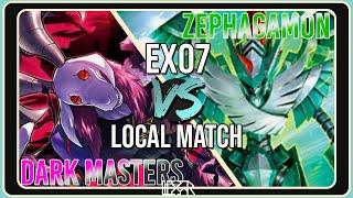 Dark Masters vs Zephagamon [Digimon TCG EX7 Local Match] Match Commentary