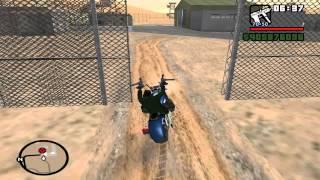 Баг в Gta San Andreas.Как попасть на зону 69/51/военную базу.