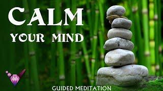 Calm Your Mind - Guided Meditation w/ Binaural Beats