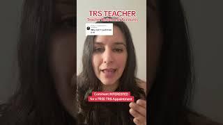 Teacher Retirement Accounts Explained! Let me help you understand the TRS Account and how they work!