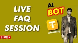 uTrading crypto AI bot FAQ live session