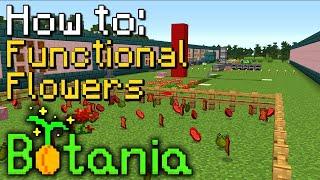 How to: Botania | Functional Flowers (Minecraft 1.16.5)