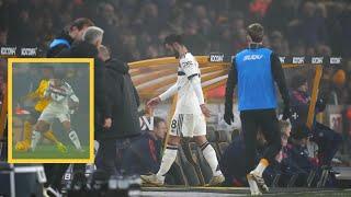 🟥 Bruno Fernandes SENT OFF with RED CARD vs Wolves | Man United vs Wolves | Bruno's red card today