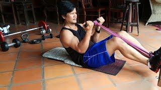 Creat a gym at home & get more exercise .try your self..