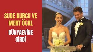 Survivor yarışmacıları Sude Burcu ve Mert Öcal dünyaevine girdi